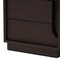 Baxton Studio Larsine Modern Brown Finished 2-Drawer Nightstand 148-8261 - alternate 5